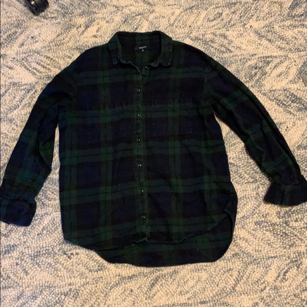 Madewell Ex-boyfriend Plaid flannel